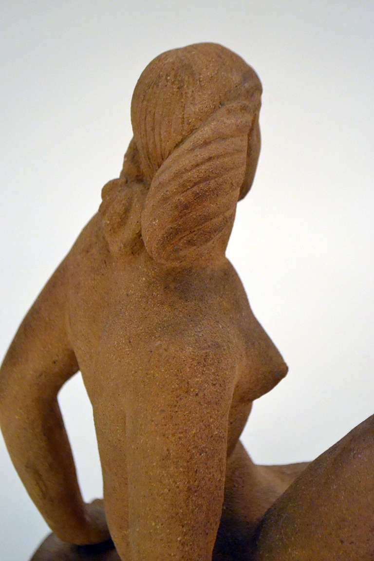 Original and Rare Figurative Sculpture by Waylande Gregory In Excellent Condition In New York, NY