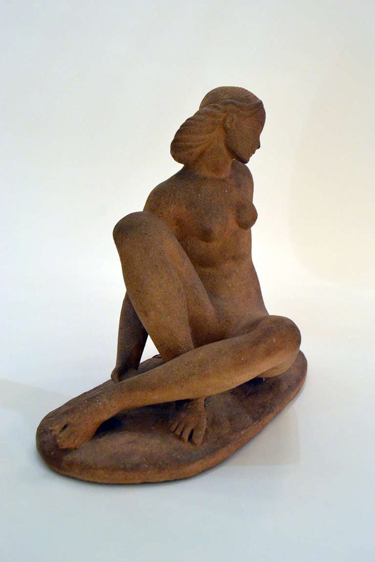 American Original and Rare Figurative Sculpture by Waylande Gregory