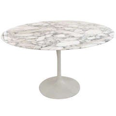 Marble Tulip Table by Eero Saarinen