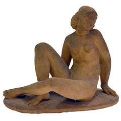 Original and Rare Figurative Sculpture by Waylande Gregory
