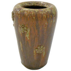 Scandinavian Mid-Century Stoneware Vase by Arne Bang, Denmark, 1950s 11