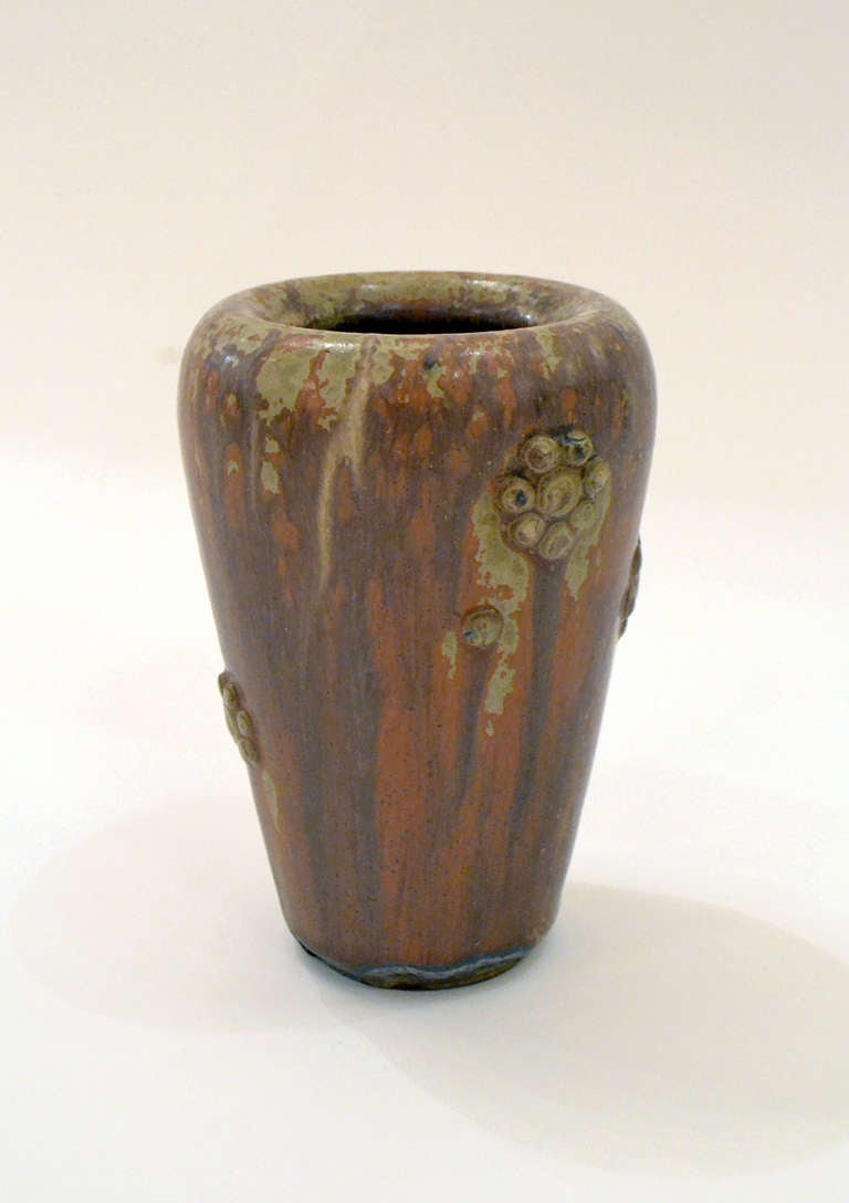 Scandinave moderne Vase scandinave en grès du milieu du siècle dernier d'Arne Bang, Danemark, années 1950 en vente