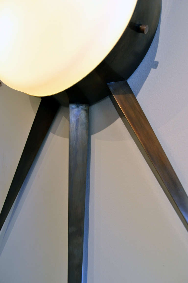 Mid-20th Century Pair of Gio Ponti Starburst Sconces, Italy 1950s