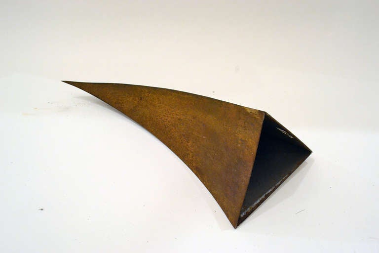 Abstract Corroded Steel Sculpture In Excellent Condition In New York, NY