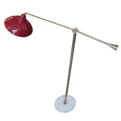 Outstanding Articulating Floorlamp attributed to Arredoluce
