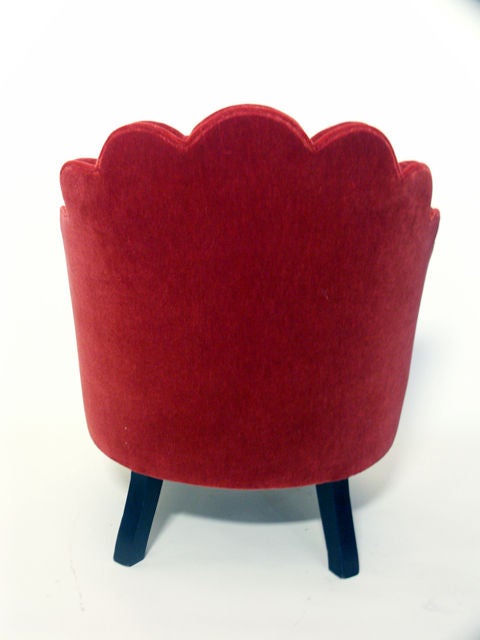 clam shell chair