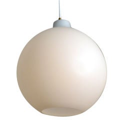 Frosted Glass Pendant by Vilhelm Wohlert (1920-2007) 7