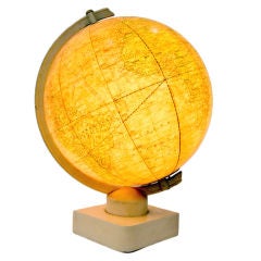 Illuminated World Globe from the 1940's