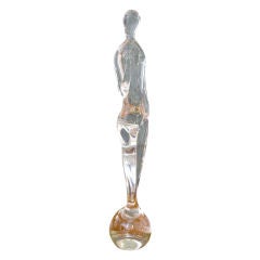 Seguso Studio Glass Nude from Italy