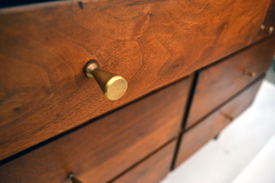 20th Century Handsome Walnut Dresser by Country Workshop1960's