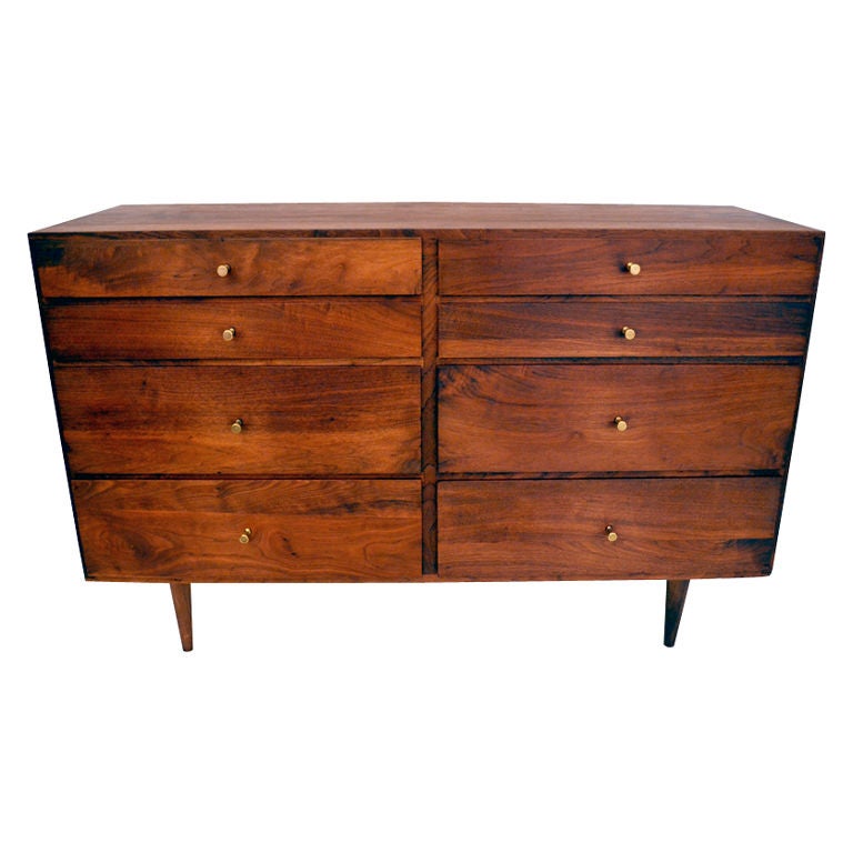 Handsome Walnut Dresser by Country Workshop1960's