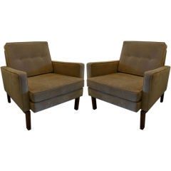 Pair of Lounge chairs by Jens Risom