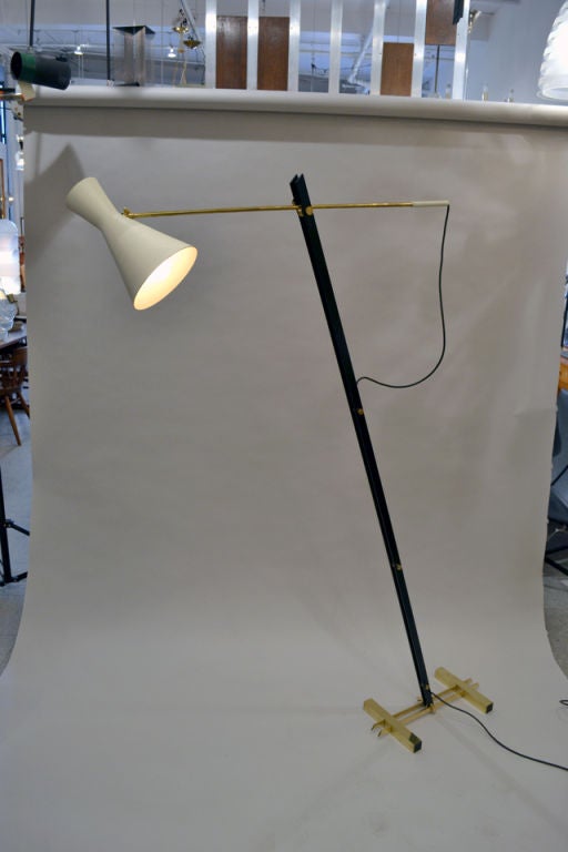 1970's Articulating Italian Floor Lamp