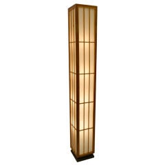 Natural Wood Skyscaper Floor lamp by Lightoiler 5