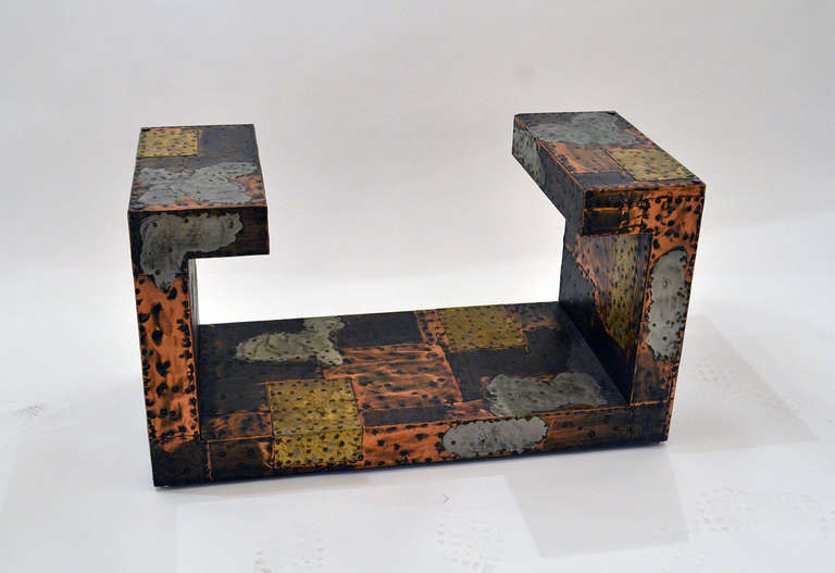 Late 20th Century Patchwork Coffee Table by Paul Evans