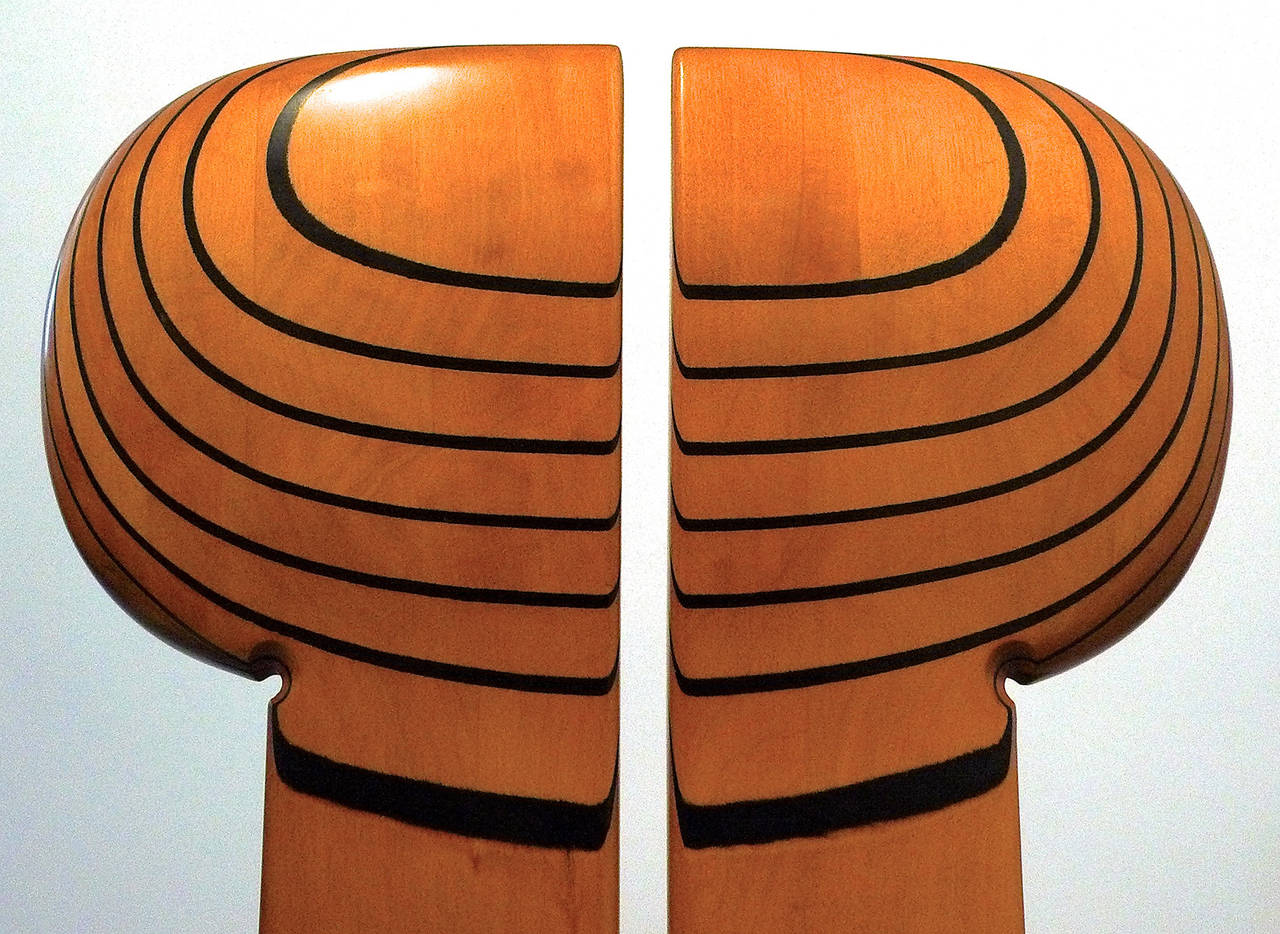Late 20th Century Africa Chairs from Artona Collection by Afra and Tobia Scarpa for Maxalto