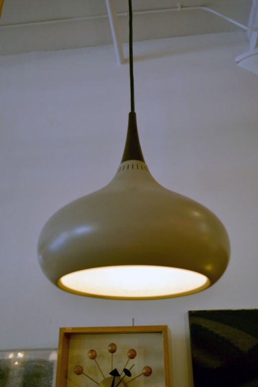 Pair of Gumdrop Pendants by Fog and Morup