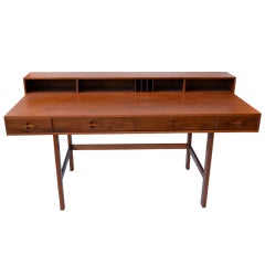 Vintage Teak Flip-Top Desk by Jens Quistgaard for Lovig