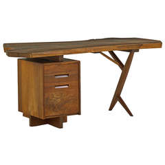 Outstanding Walnut Desk by George Nakashima