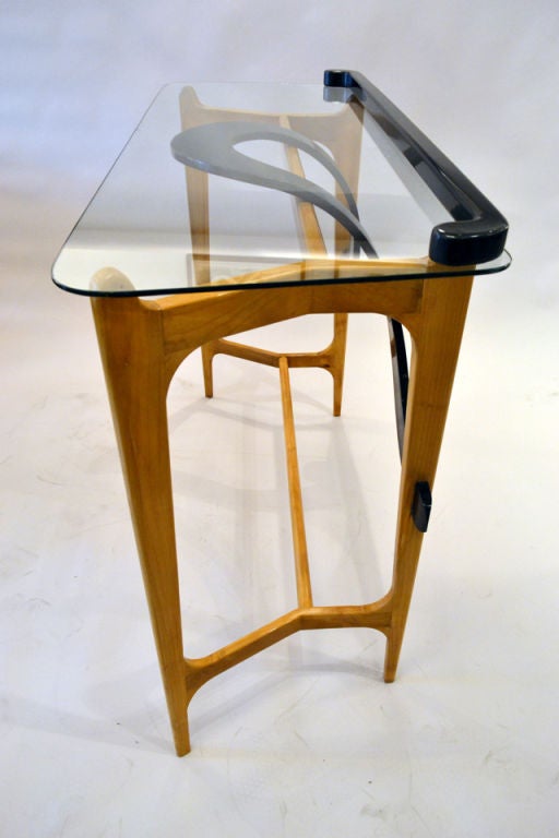 Rare and Stylish Console by Ico and Luisa Parisi