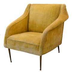 Magnificent Italian Lounge Chair by Carlo Di Carli