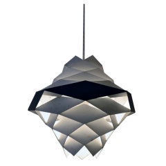 Sculptural Harlequin Suspension Light by Preben Dahl 11
