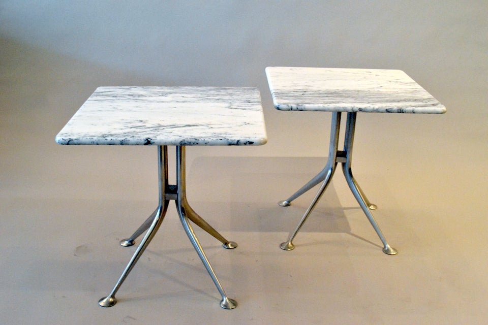 Mid-Century Modern Mid Century Pair of Alexander Girard Marble Side Table for Herman Miller, 1960s