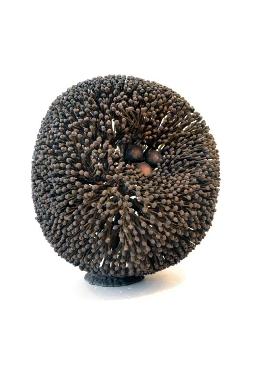 The most sought after sculpture of Harry Bertoia are his Bush forms.
Incredibly complex and yet conveying the simple symmetry of nature.