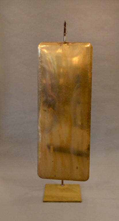 Hollow Gong in Copper by Harry Bertoia (1915-78)
