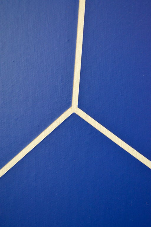 Minimalist hard edge painting by Duayne Hatchett at 1stDibs