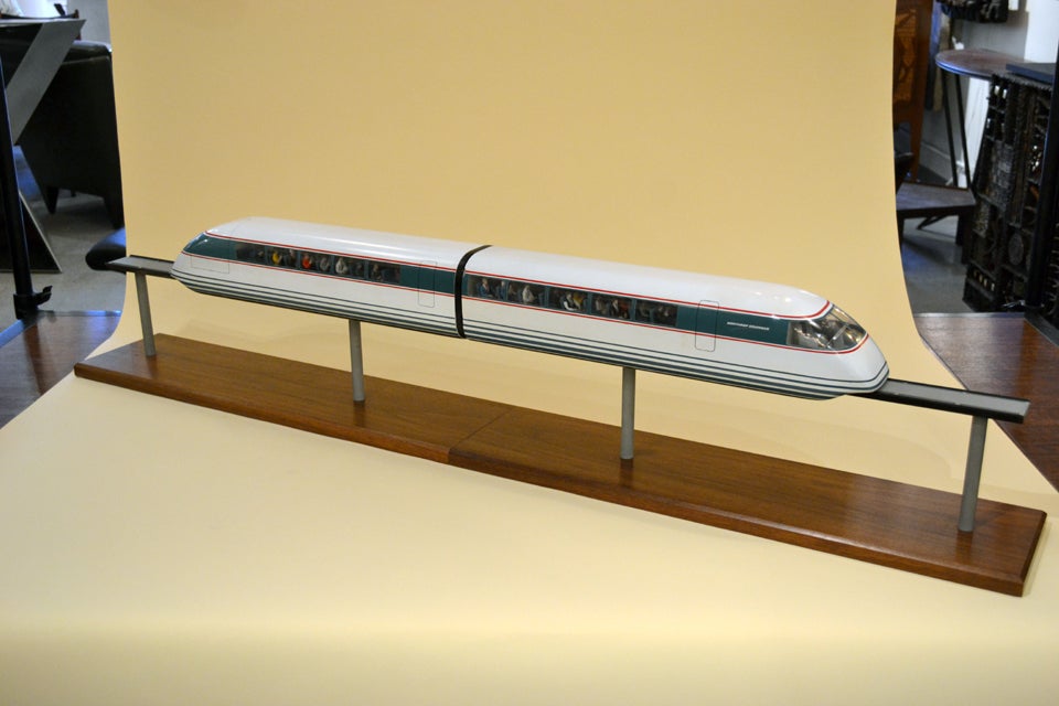 Northrop Grumman Scaled Model of Maglev Monorail Train For Sale at 1stdibs
