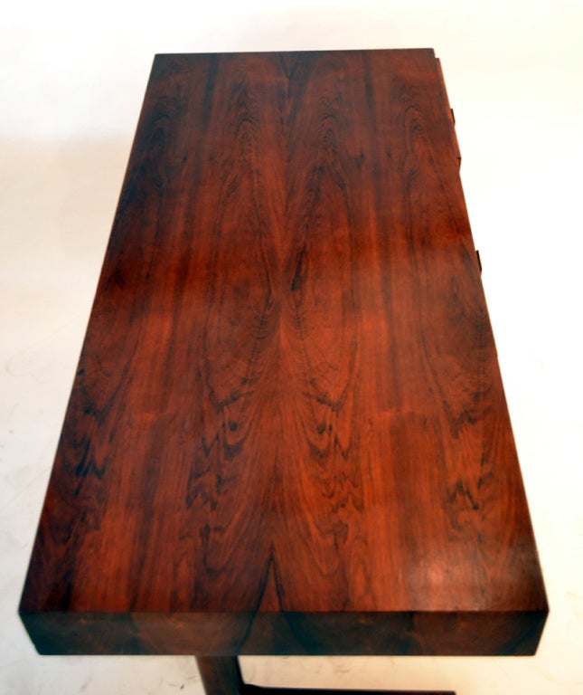 Danish Wonderful Compact Rosewood Desk