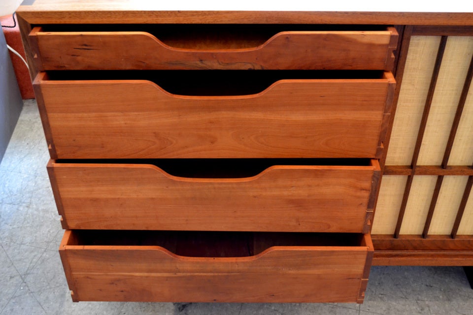 Wonderful Triple Cabinet by George Nakashima In Excellent Condition In New York, NY