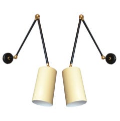 Pair Of Articulating Italian Sconces