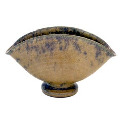 Unique Clasped Bowl By Arne Bang