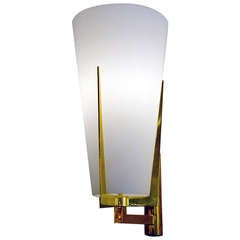 Elegant Pair of Cone Sconces in the Style of Stilnovo