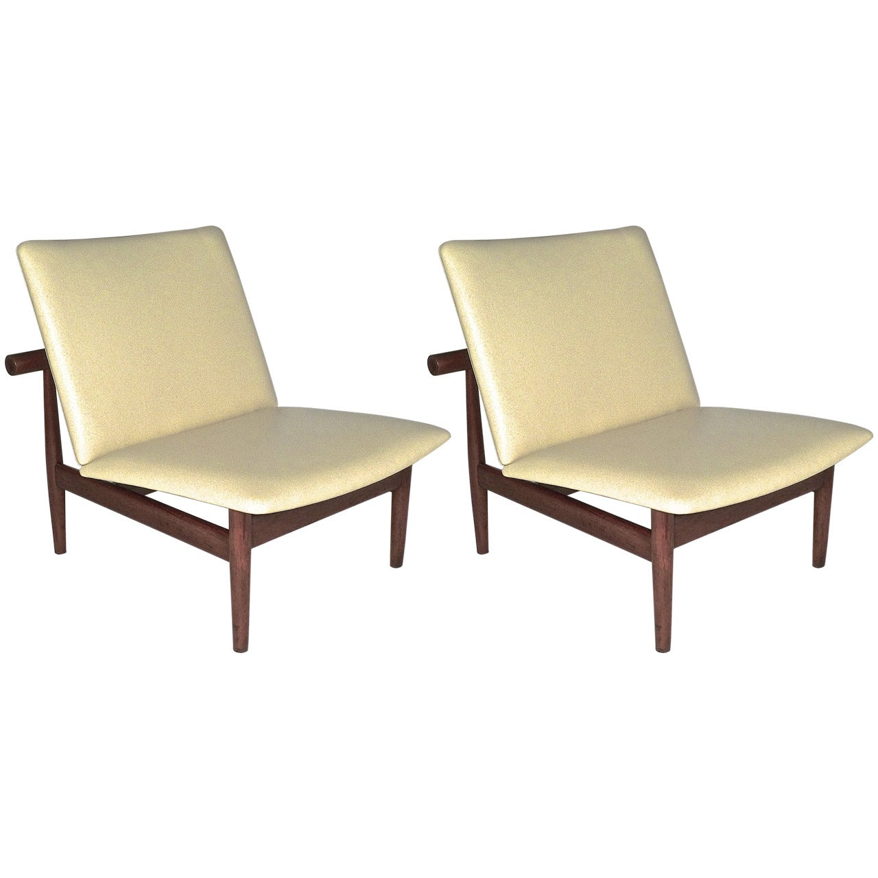 Pair of Finn Juhl "Japan" Chairs for France & Son