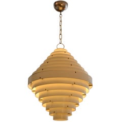 Wonderful Concentrical Italian Ceiling Pendant