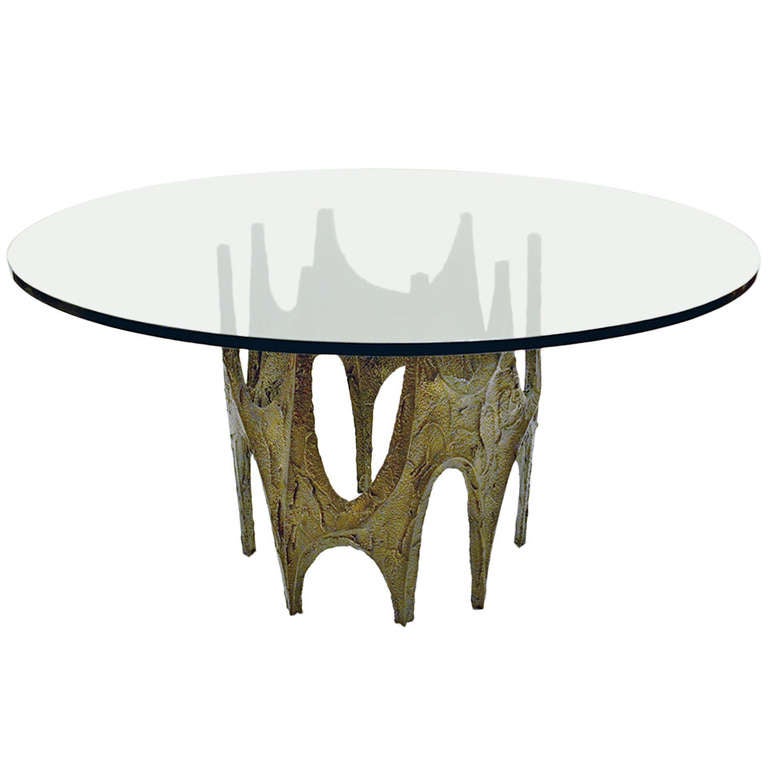 Sculptural Dining Table by Paul Evans at 1stDibs