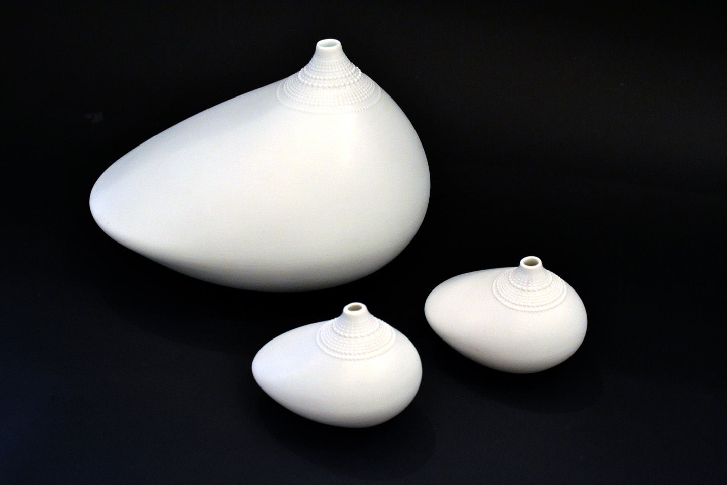 Tapio Wirkkala for Rosenthal White "Pollo" Vases