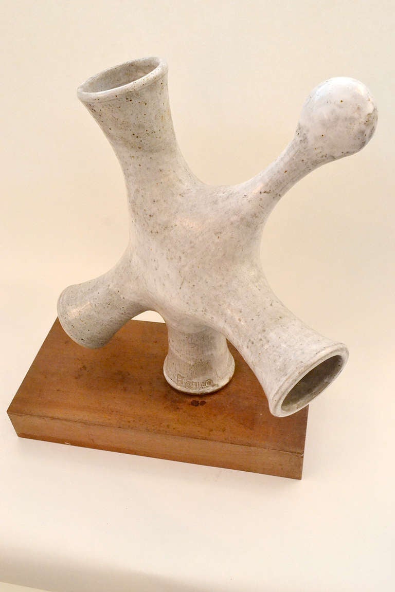 Amorphous Ceramic Sculpture In Good Condition In New York, NY