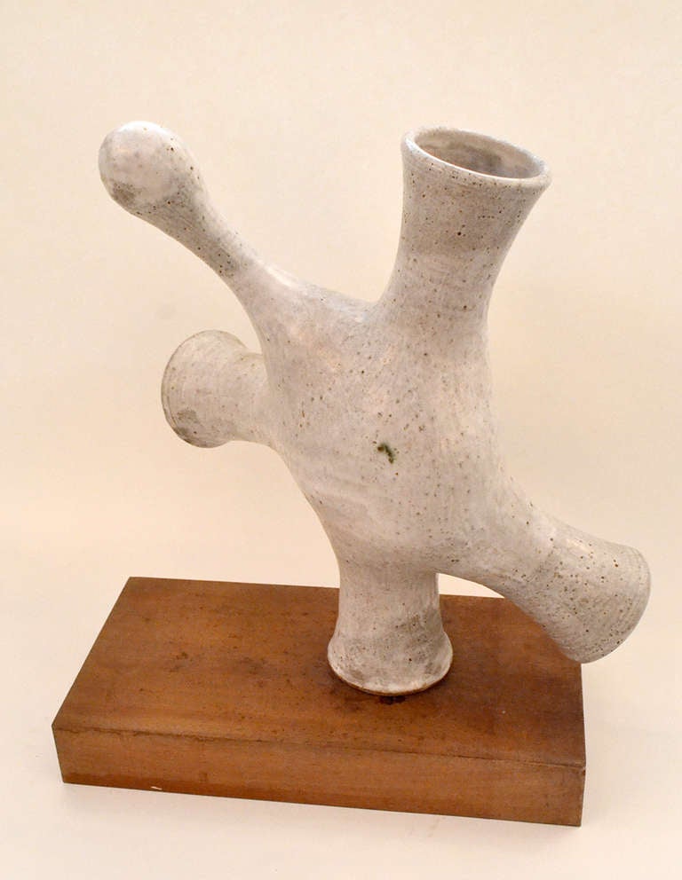 American Amorphous Ceramic Sculpture