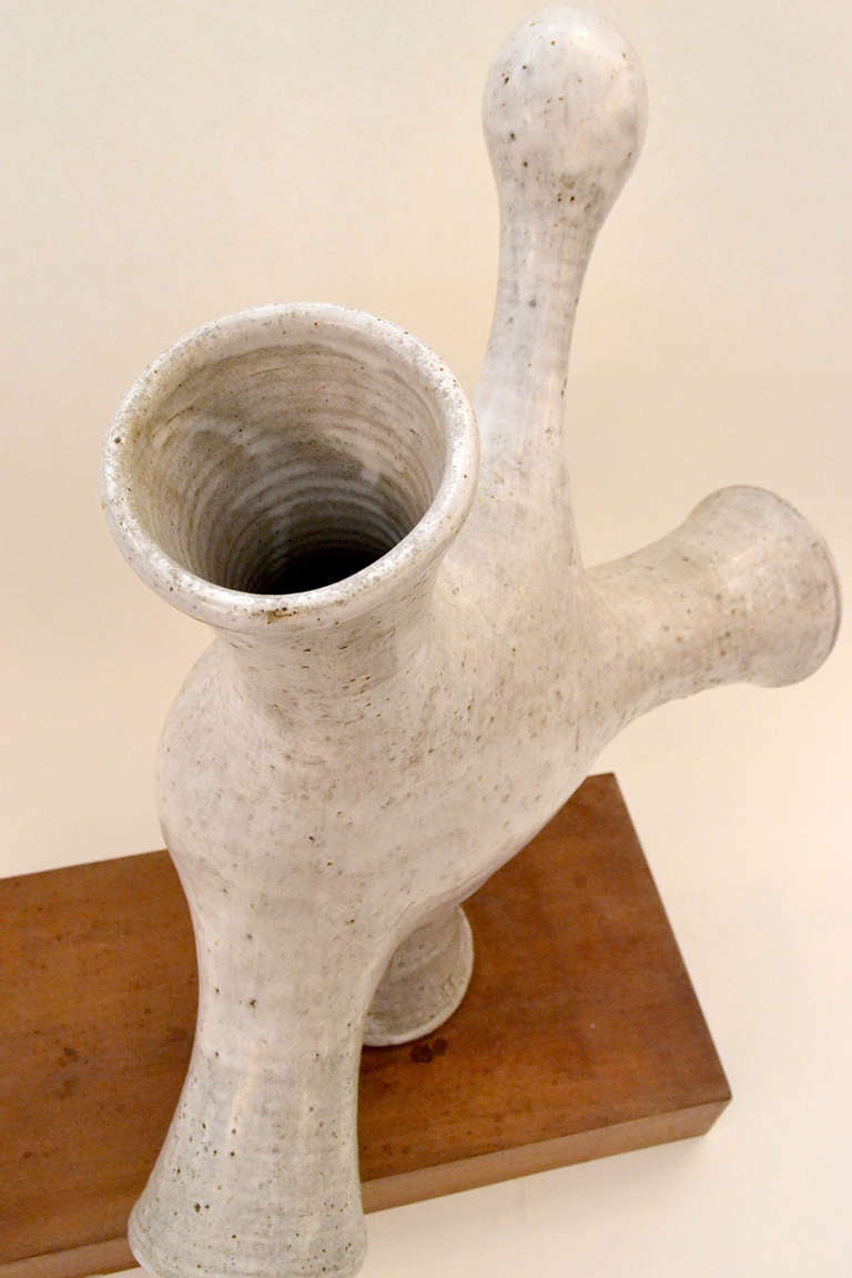 Late 20th Century Amorphous Ceramic Sculpture