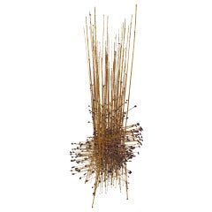 Unique and Striking Melt Coat Wire Sculpture by Harry Bertoia (1915-78)