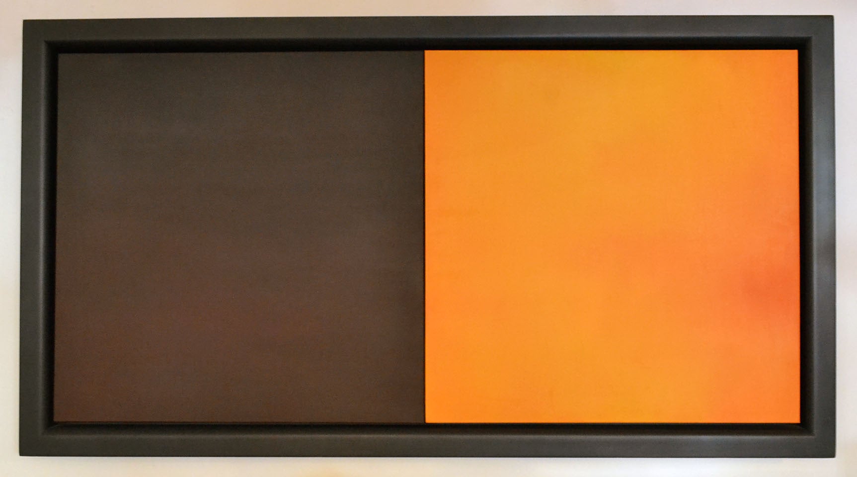Monochromatic Diptych Painting by Elen Feinberg