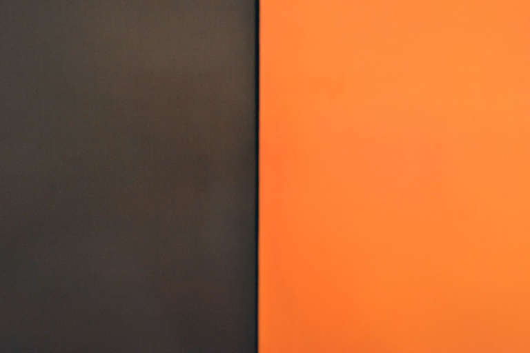 Hand-Painted Monochromatic Diptych Painting by Elen Feinberg