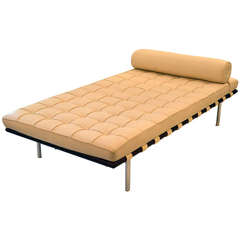 Vintage Barcelona Daybed by Mies van der Rohe