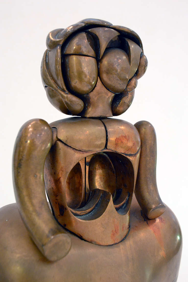 Mesmerizing Figurative Puzzle Sculpture by Miguel Berrocal In Good Condition In New York, NY
