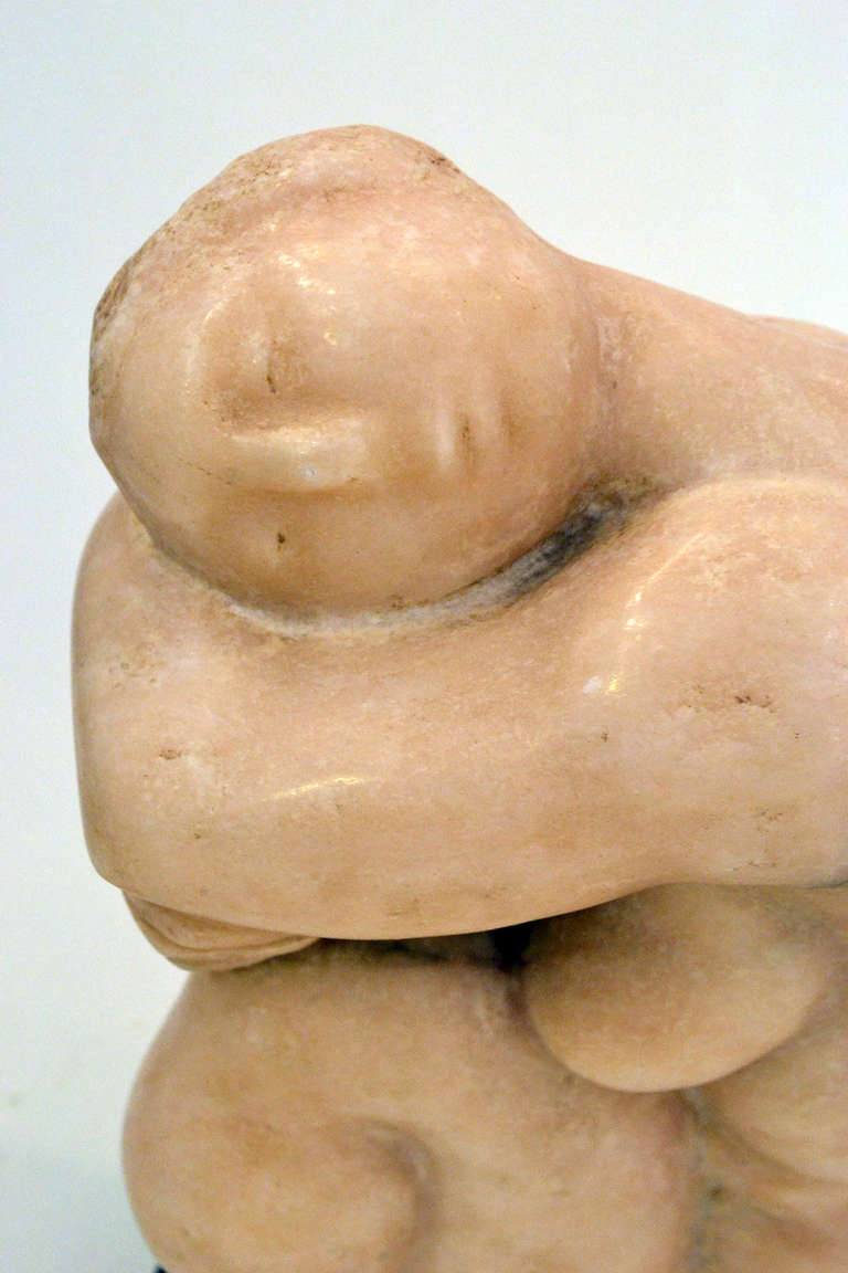 Modernist Marble Female Nude Sculpture 1