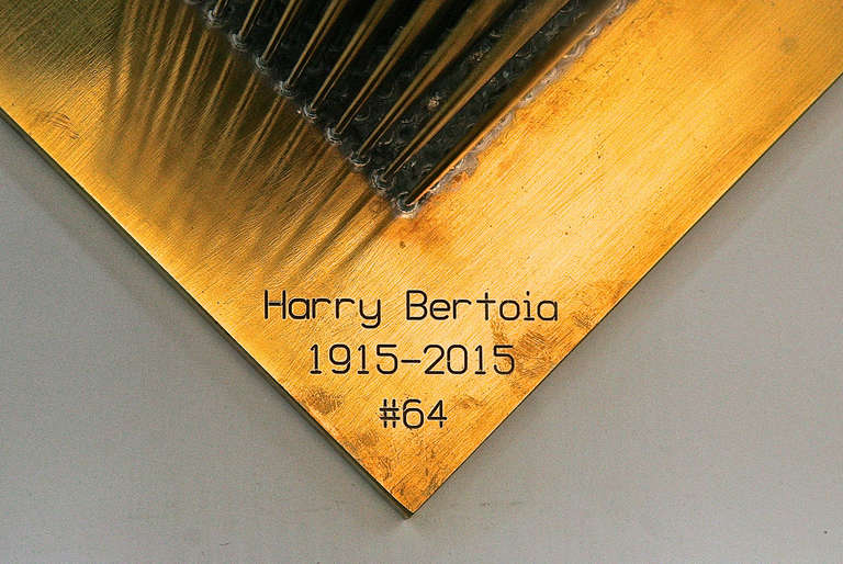 Limited Edition Sonambient Sculpture Designed by Harry Bertoia In Excellent Condition In New York, NY
